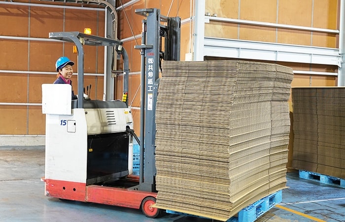 バッテリー式フォークリフト